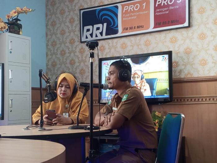 Sukses Gelar Bakti Sosial, Rangkaian HUT ke 77 PAFI Bengkalis Diisi Dialog Bersama RRI