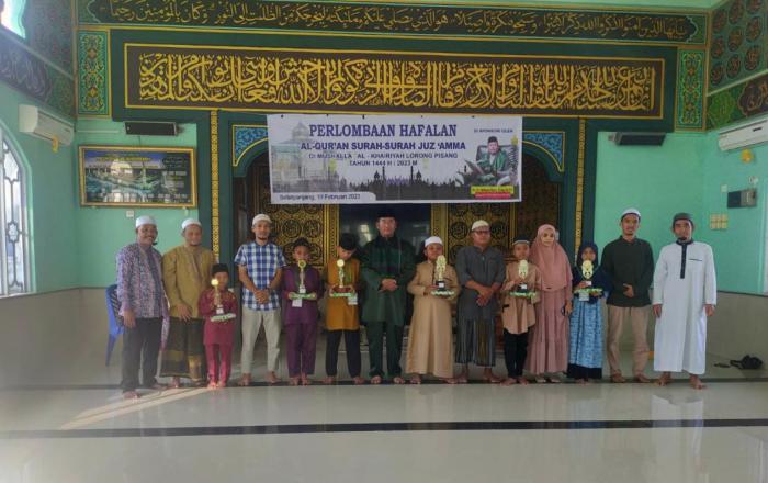 Anggota DPRD Meranti Taja Lomba Tahfiz Qur'an Dalam Rangka Memperingati Isra Miraj