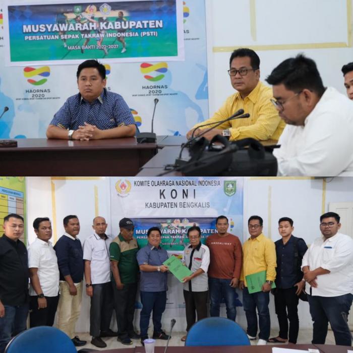 Dipercaya Nahkodai PSTI Kabupaten Bengkalis, Ini Tekat Bobi Kurniawan Capai Prestasi Terbaik 