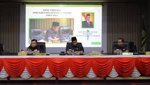 DPRD Meranti Gelar Rapat Paripurna Penyampaian Ranperda inisiatif dan Usulan