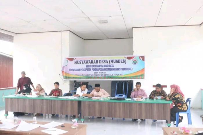 Lanjut Instruksi Presiden Nomor 4 Tahun 2022, Pemdes Pasiran Laksanakan Musdes