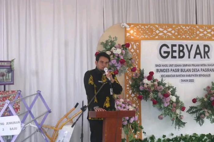 Camat Bantan Hadiri Gabyar USP Desa Pasiran