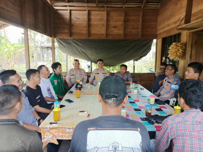 Polsek di Meranti Tampung Keluhan dan Masukan Masyarakat Lewat Giat Jumat Curhat