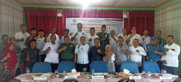 Musrenbang Kecamatan Merbau, Wakil Ketua DPRD Meranti Harap Tidak Hanya Sekedar Formalitas