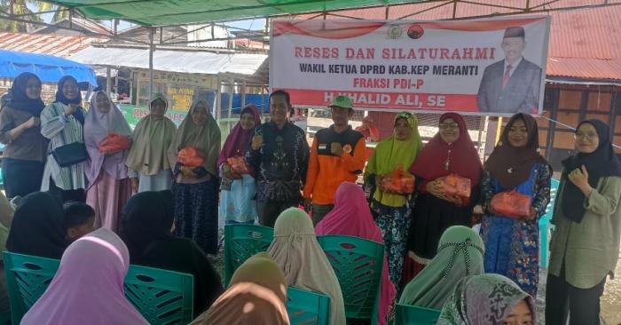 Reses di Kelurahan Teluk Belitung, Wakil Ketua DPRD Meranti Tampung Aspirasi Masyarakat