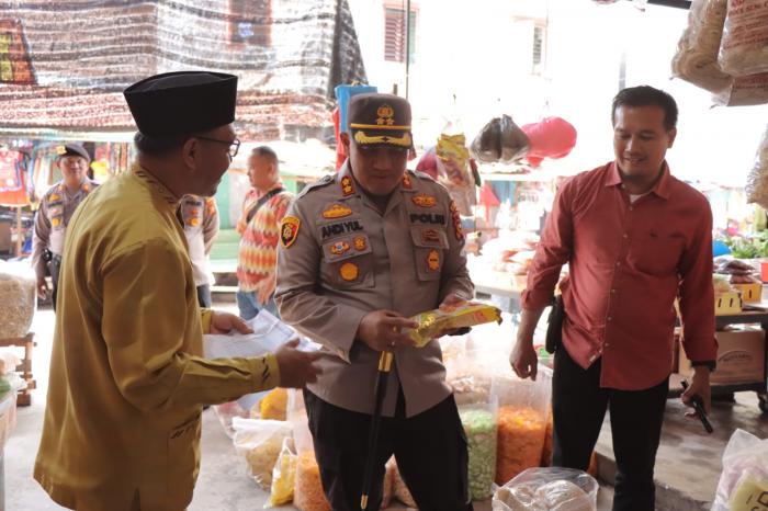 Jelang Ramadan, Kapolres Bersama Kadisperindag Meranti Cek Ketersedian dan Harga Bapokmas