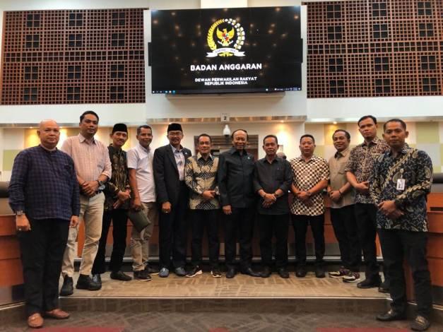 Bahas Anggaran untuk Daerah Perbatasan, Banggar DPRD Kepulauan Meranti Berkoordinasi ke DPR RI