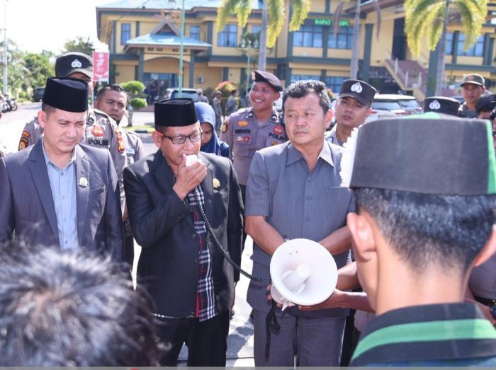 DPRD Terima Aliansi Mahasiswa Cipayung dan Paguyuban Kabupaten Bengkalis