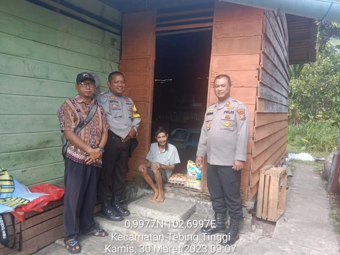 Jumat Barokah, Polsek Tebingtinggi Berbagi Rezeki di Bulan Ramadan