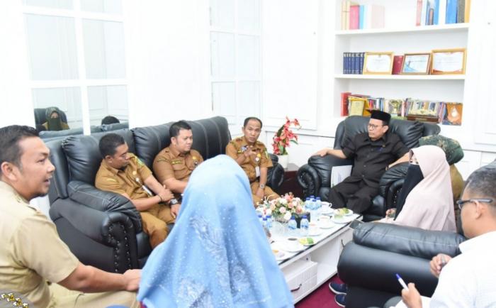Ketua DPRD Khairul Umam Menerima Kunjungan Samsat 