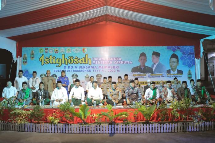 Polres Meranti Gelar Istighosah Cegah Karhutla dan Doa Bersama Sambut Ramadhan 1444 H