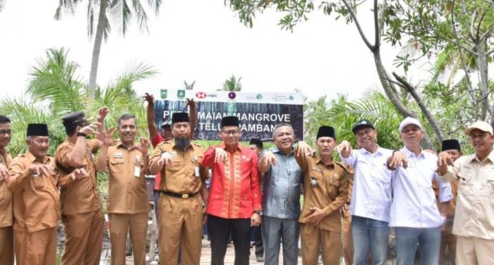 DPRD Bengkalis Apresiasi Kegiatan Restorasi Mangrove untuk Kelestarian Lingkungan