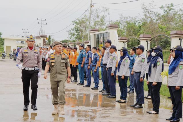 Plt. Bupati Asmar Pimpin Apel Gelar Pasukan Operasi Ketupat LK 2023