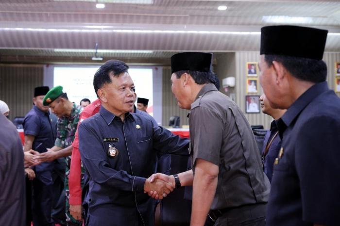 Sampaikan LKPJ Tahun 2022, Plt Bupati Asmar Harapkan Dukungan DPRD dan Jajaran Forkopimda