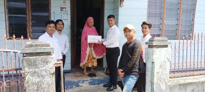 Warga Kurang Mampu di Selatpanjang dapat Bansos Negeri dari Polres