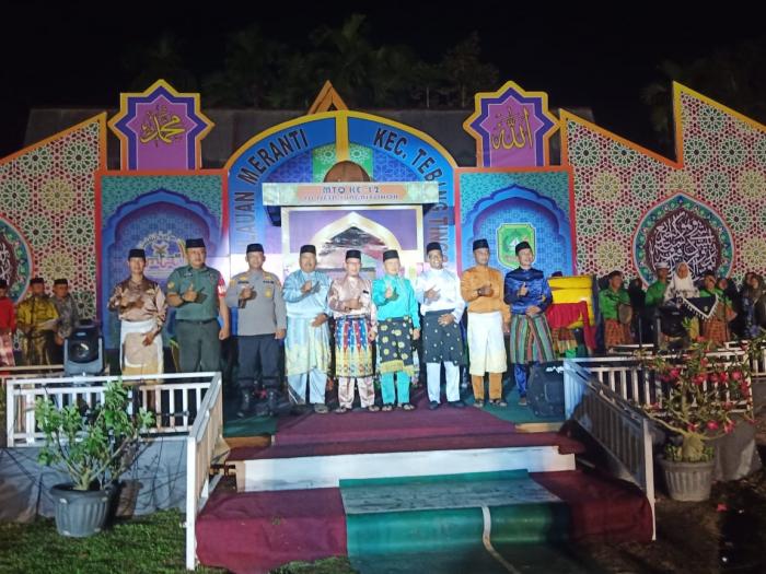 Batuud Koramil 02/Tebingtinggi Hadiri Pembukaan MTQ Ke-14 Tebingtinggi Timur