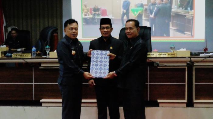 Paripurna Penyampaian Rekomendasi, Plt. Bupati Meranti Apresiasi DPRD