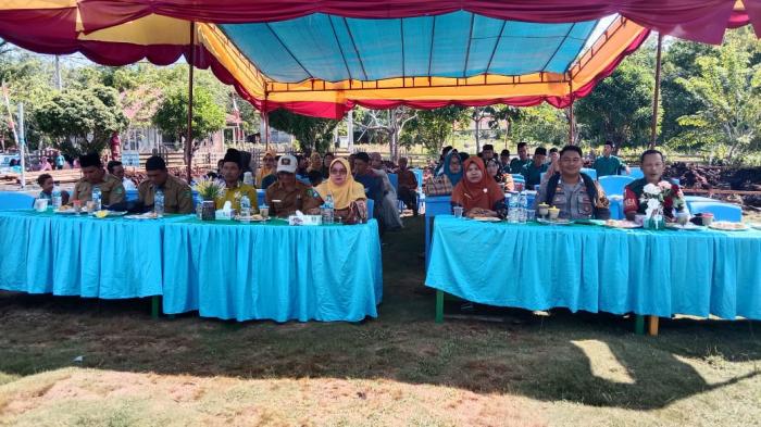 Babinsa Koramil/02 Tebingtinggi Hadiri Pelepasan Siswa Kelas IX SMPN 2 Tebingtinggi Barat