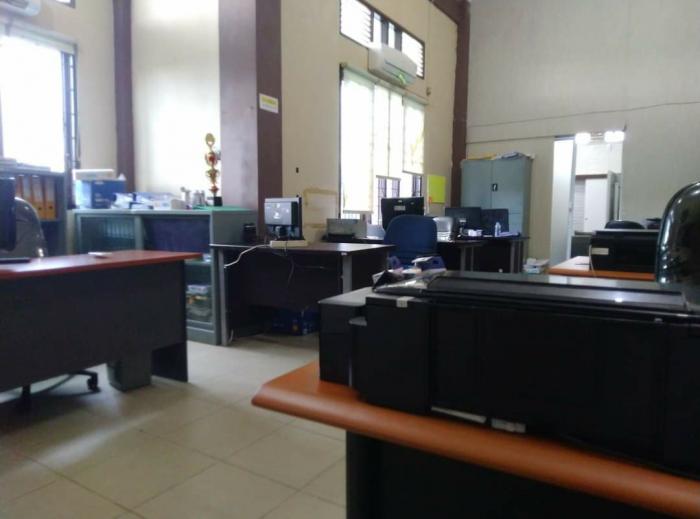 Kantor Dinas Pendidikan Bengkalis Masih Lengang Pelayanan Meski Jam Kerja