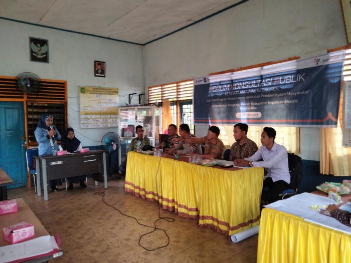 Babinsa Koramil 02/Tebingtinggi Ikuti Kegiatan FKP Dalam Rangka Pendataan Awal Regsosek