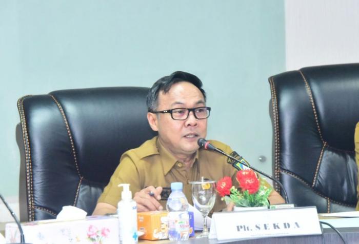 Plt Sekda dr. Ersan Pimpin Rapat Evaluasi Realisasi Fisik dan Keuangan APBD Kabupaten Bengkalis
