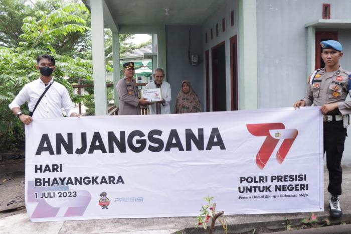 Polres Meranti kembali Gelar Anjangsana dalam Rangka Hari Bhayangkara ke-77
