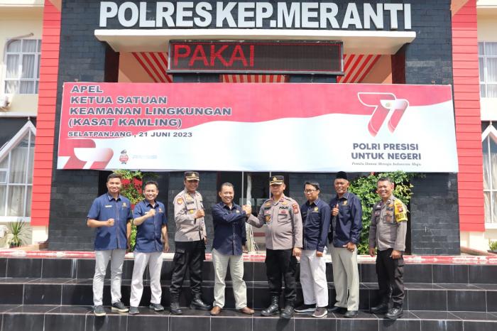 Polres Meranti Terima Kunjungan Silaturahmi sekaligus Monev Anggaran dari KPPN Dumai