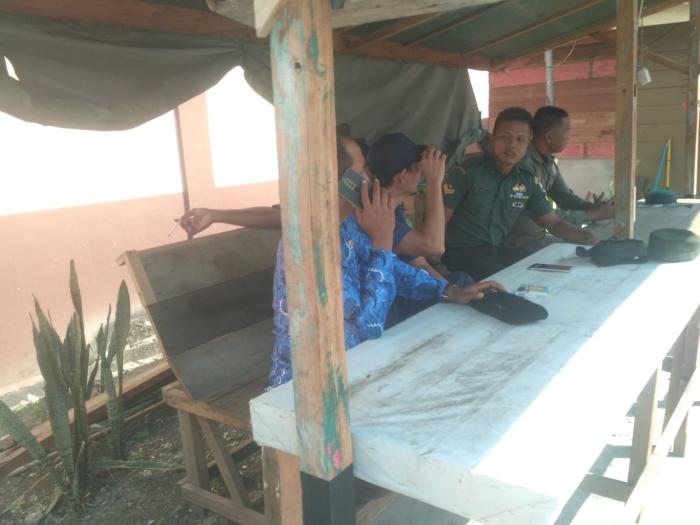 Babinsa Koramil 02/Tebing Tinggi Sertu Rudianto R Gelar Komsos di Desa Sokop