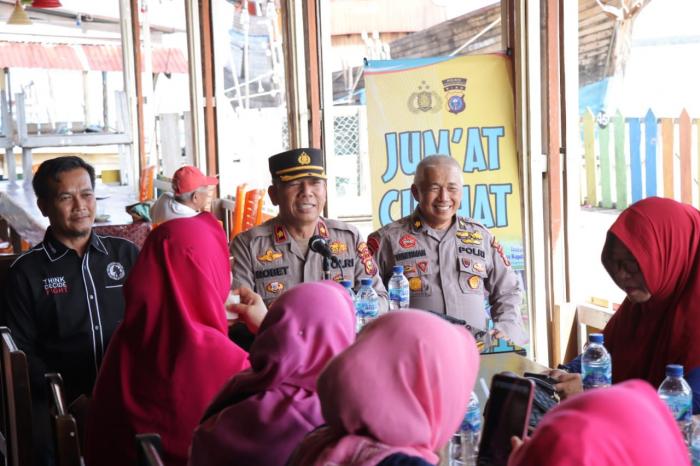 Duduk Bersama HWM, Wakapolres Meranti Ajak Kaum Wanita Patuhi Aturan Lalulintas