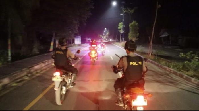 Patroli Presisi, Personel Polres Meranti Cegah Aksi Balap Liar dan Tindak Kejahatan di Selatpanjang
