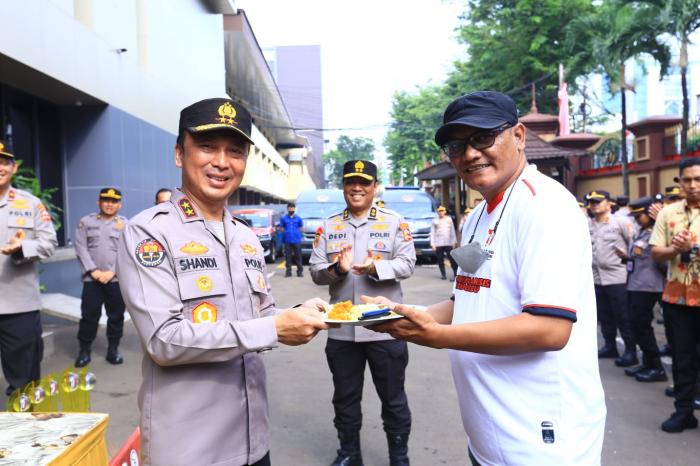 Wujudkan Pemilu Damai 2024, Polri Bersama Wartawan Gelar Bhayangkara Presisi Seven Soccer Cup