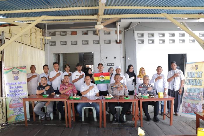Jumat Curhat, Polres Meranti Bersama PPMLN dan Imigrasi Bahas soal TPPO