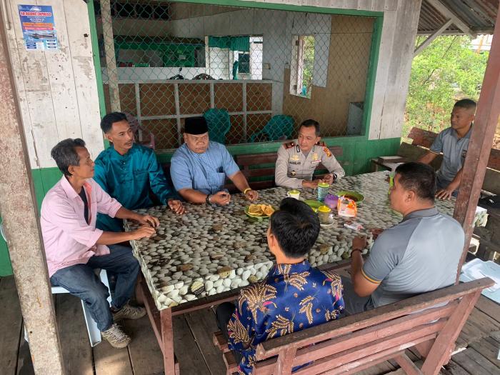 Lagi, Polsek Jajaran Polres Meranti Gelar Jumat Curhat