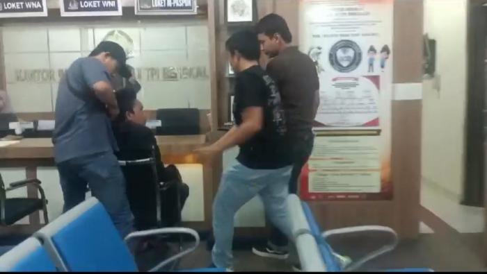 DPO Narkoba Ditangkap Saat Membuat Pasport Di Kantor Imigrasi Bengkalis 