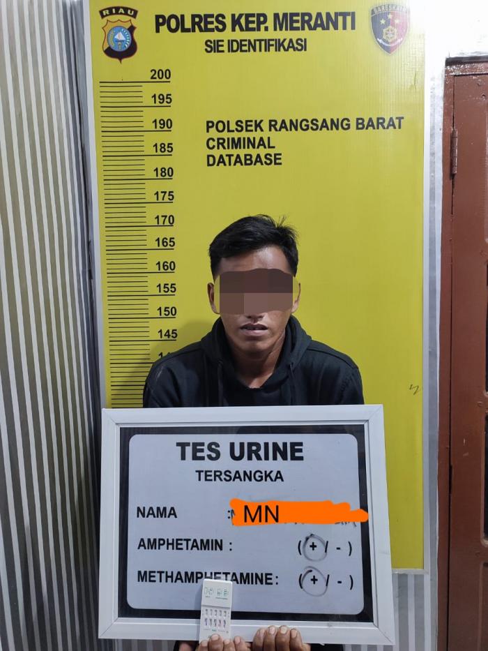 Polsek Rangsang Barat Ringkus Seorang Terduga Pengedar Sabu