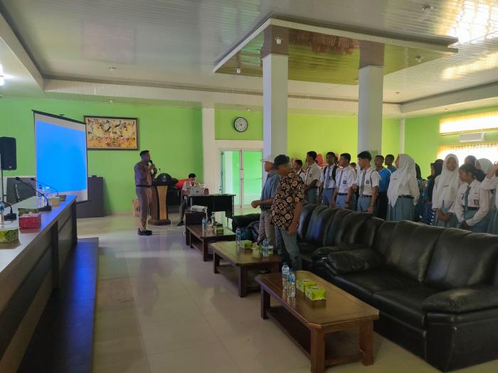 Satgas TMMD Kodim 0303/Bengkalis Kunjungi SMK Negeri 1 Mandau