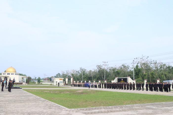Polres Meranti Gelar Upacara Memperingati Hari Kesaktian Pancasila