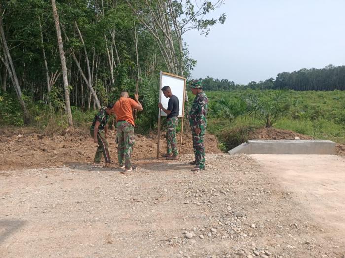 H-3 Penutupan TMMD ke-118, Progres Pembuatan Box Culvert di Jalan Nasir Syaban Capai 91 Persen