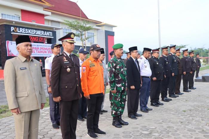 Polres Meranti Gelar Upacara Peringatan Hari Sumpah Pemuda ke-95