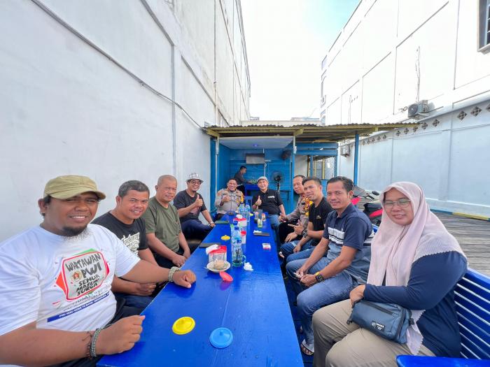 Perkuat Kemitraan, Kapolres Meranti Silaturahmi bersama Ketua PWI Riau