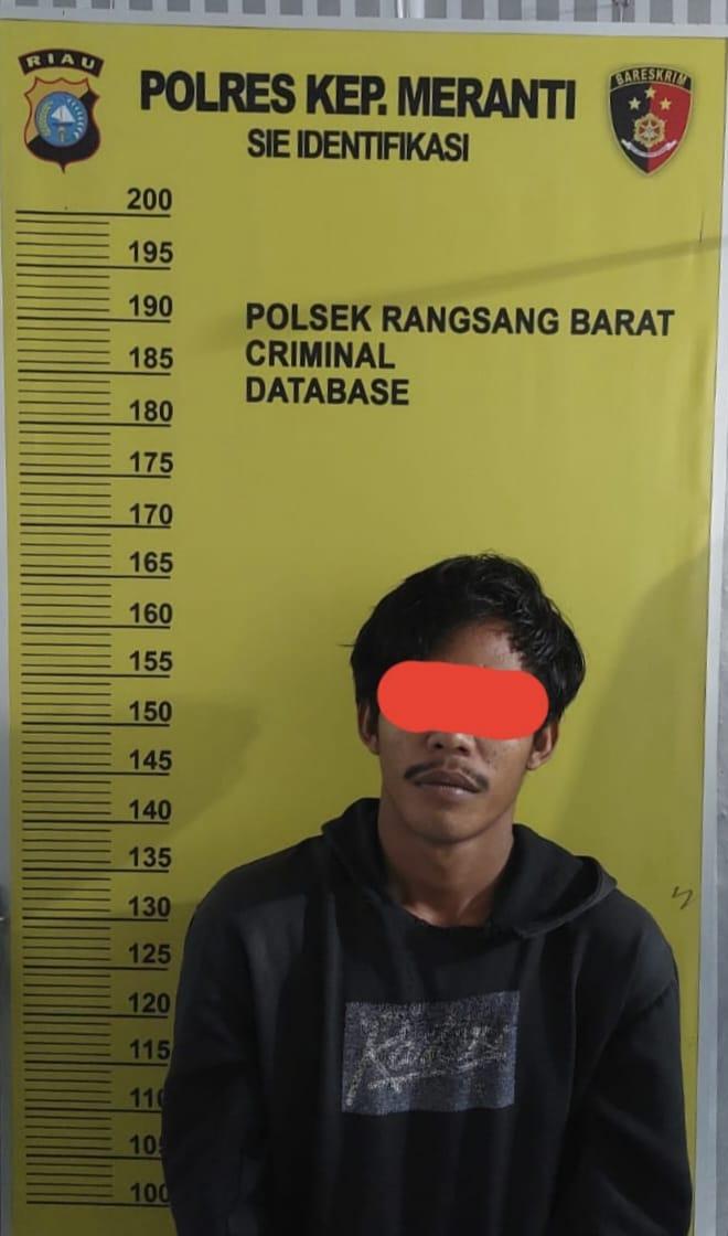 Polsek Rangsang Barat Tangkap Pelaku Pengedar Narkotika, Tujuh Paket Sabu Diamankan