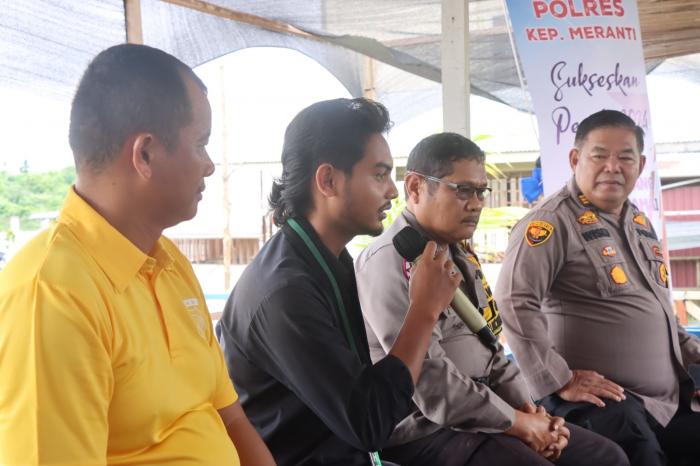 Jumat Curhat, Polres Meranti Ajak Mahasiswa Wujudkan Pemilu 2024 Damai