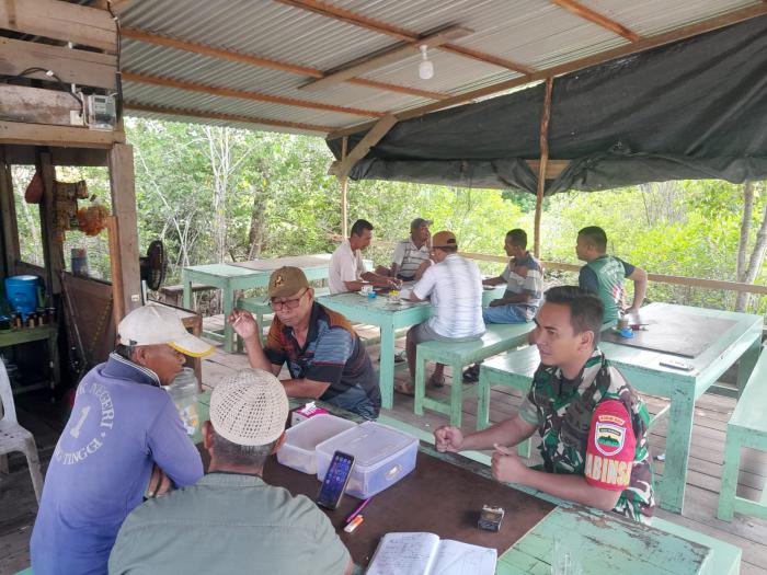 Koptu Yudha Pratama Lakukan Komsos Dengan Warga Binaan