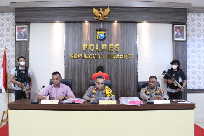 Polres Meranti Berhasil Tangkap Pelaku Rudapaksa Terhadap Wanita Muda di Selatpanjang