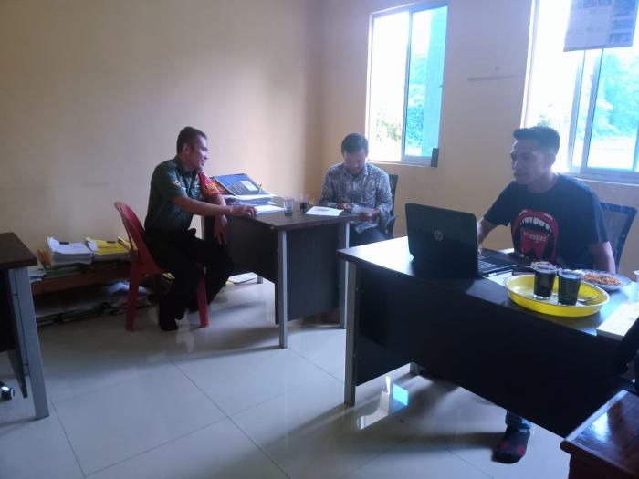 Serda Amsyaya Lakukan Komunikasi Sosial Bersama Warga Desa Mantiasa