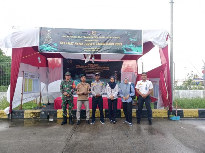 Serda Amsyaya Ikut Lakukan PAM Nataru di Pos PAM Pelabuhan Roro Insit