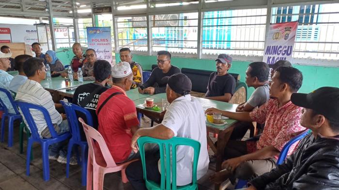 Polres Meranti Kembali Laksanakan Program Rutin, Sampaikan Terkait Pemilu Damai