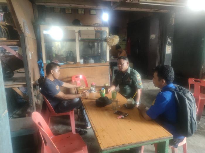 Serda Herman Saputra Lakukan Komsos di Selatpanjang Barat