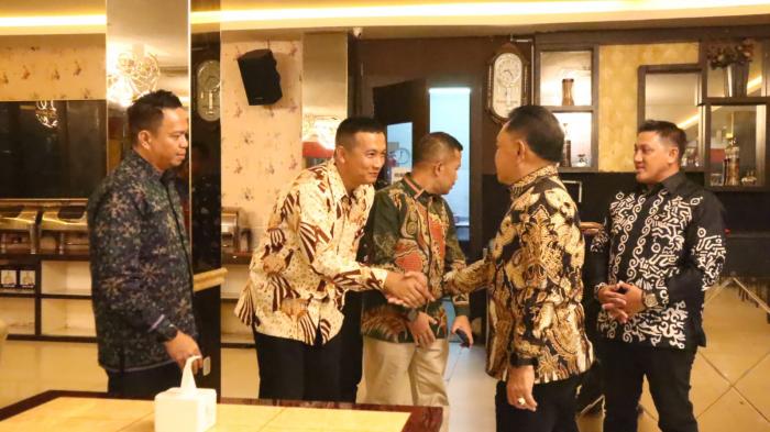 Dandim Bengkalis Hadiri Acara Kenal Pamit Kapolres Meranti