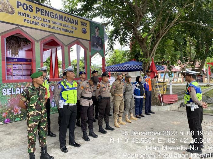 Ciptakan Situasi Kondusif, Pratu Angga Pebrihadi Ikuti Pengamanan Nataru 